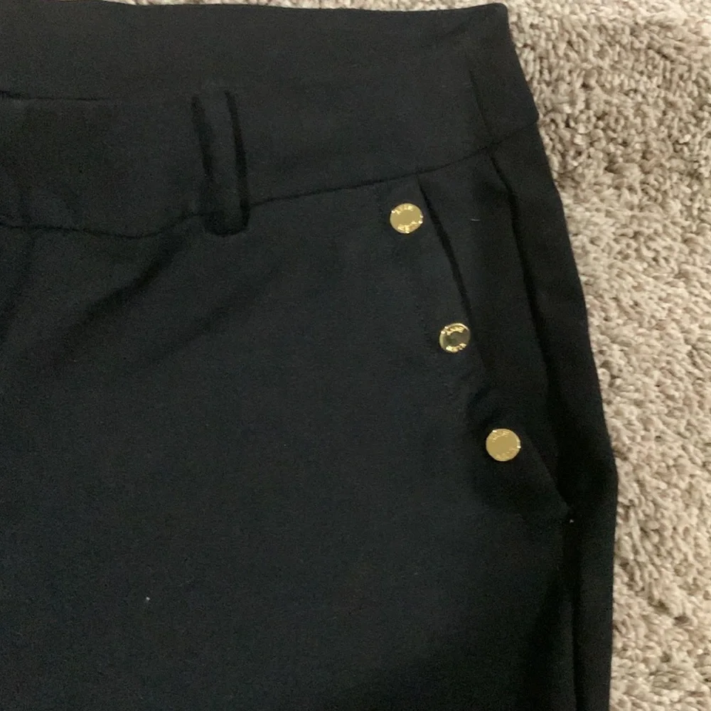 Anne Klein Black slacks - Picture 4 of 5